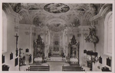 Deggingen - Wallfahrtskirche Ave Maria - ca. 1955 Deggingen - Wallfahrtskirche Ave Maria - ca. 1955