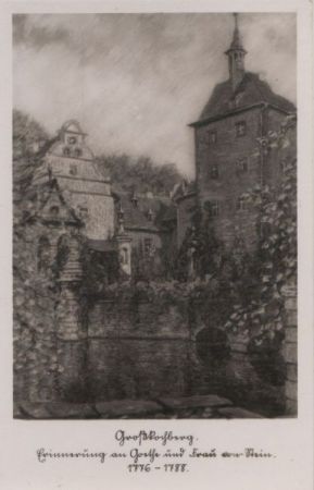 Großkochberg - Erinnerung Frau von Stein Großkochberg - Erinnerung Frau von Stein