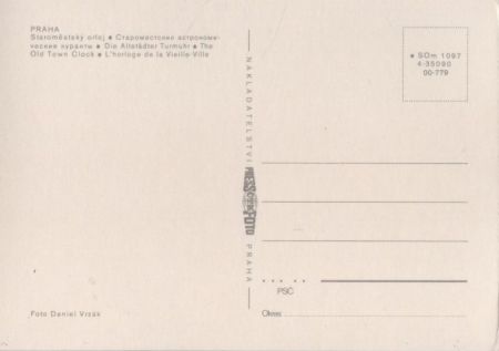 Prag - Praha - Tschechien - Altstädter Turmuhr