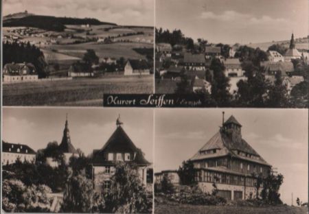 Seiffen - 4 Teilbilder - 1968 Seiffen - 4 Teilbilder - 1968