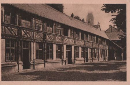 Frankreich - Rouen - Le Aitre de St. Maclou - ca. 1935 Frankreich - Rouen - Le Aitre de St. Maclou - ca. 1935