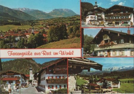 Reit im Winkl - u.a. Rathaus - 1986 Reit im Winkl - u.a. Rathaus - 1986