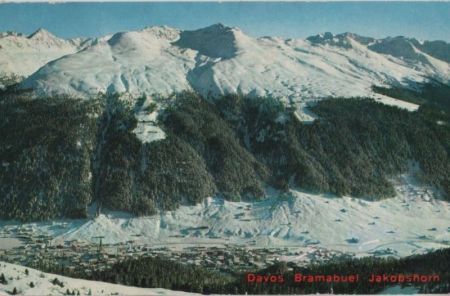 Davos - Schweiz - mit Jakobshorn Davos - Schweiz - mit Jakobshorn