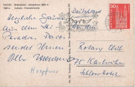 Davos - Schweiz - mit Jakobshorn Davos - Schweiz - mit Jakobshorn