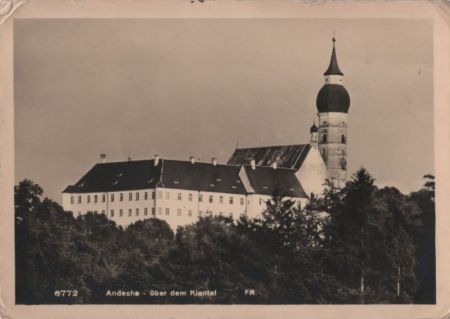 Andechs - über dem Kiental - ca. 1960 Andechs - über dem Kiental - ca. 1960
