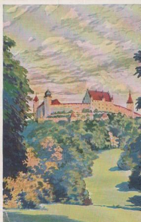 Feste Coburg bei Sonnenaufgang - ca. 1955 Feste Coburg bei Sonnenaufgang - ca. 1955