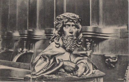 Ulm - Münster, Chorgestühl, Therentius - ca. 1940 Ulm - Münster, Chorgestühl, Therentius - ca. 1940