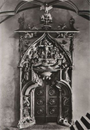 Annaberg-Buchholz - St. Annen-Kirche, Schöne Tür - 1980 Annaberg-Buchholz - St. Annen-Kirche, Schöne Tür - 1980
