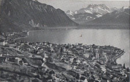 Schweiz - Montreux - Vue generale - 1958 Schweiz - Montreux - Vue generale - 1958