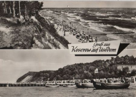 Koserow - mit 2 Bildern - 1968 Koserow - mit 2 Bildern - 1968