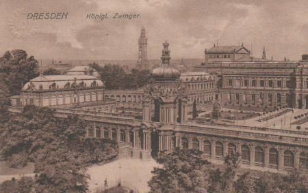 Dresden - Königlicher Zwinger - ca. 1935 Dresden - Königlicher Zwinger - ca. 1935