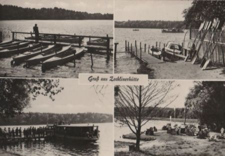 Rheinsberg-Zechlinerhütte - mit 4 Bildern - 1971 Rheinsberg-Zechlinerhütte - mit 4 Bildern - 1971