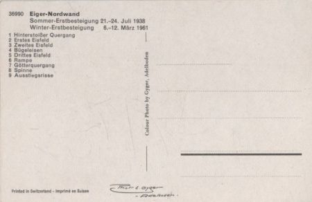 Eiger - Schweiz - Nordwand