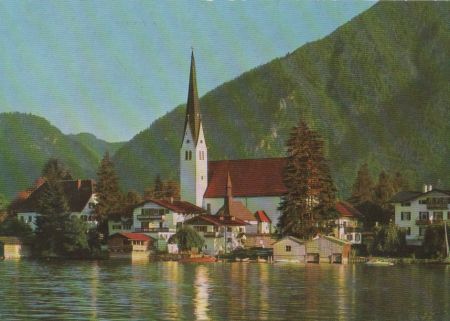 Rottach-Egern - mit Wallberg - 1984 Rottach-Egern - mit Wallberg - 1984