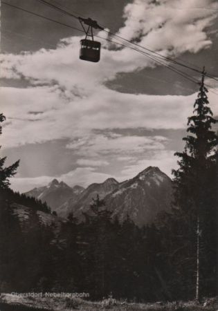 Oberstdorf - Nebelhornbahn - 1961 Oberstdorf - Nebelhornbahn - 1961