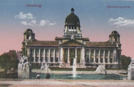 Hamburg - Oberlandesgericht - ca. 1925 Hamburg - Oberlandesgericht - ca. 1925