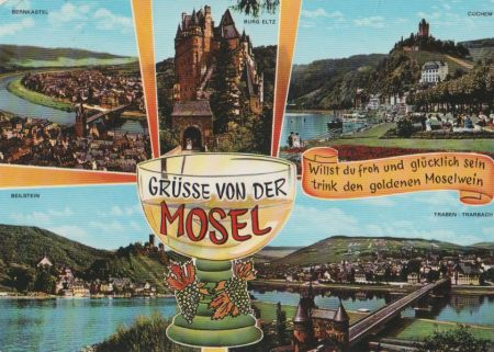Mosel - u.a. Beilstein - ca. 1975 Mosel - u.a. Beilstein - ca. 1975