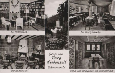 Bad Liebenzell - Burg - ca. 1960 Bad Liebenzell - Burg - ca. 1960