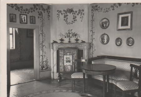 Schloß Tiefurt b. Weimar - Goethezimmer - 1956 Schloß Tiefurt b. Weimar - Goethezimmer - 1956