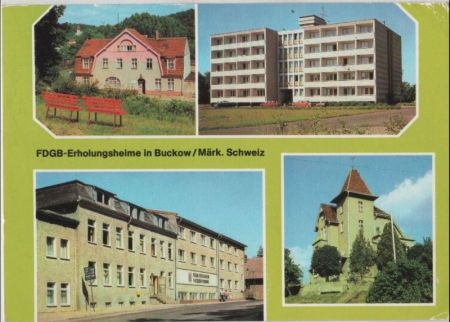 Buckow - u.a. Bergschlößchen - 1986 Buckow - u.a. Bergschlößchen - 1986
