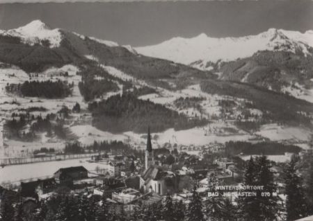 Österreich - Bad Hofgastein - Wintersportort - 1964 Österreich - Bad Hofgastein - Wintersportort - 1964