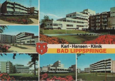 Bad Lippspringe - Karl-Hansen-Klinik - 1977 Bad Lippspringe - Karl-Hansen-Klinik - 1977