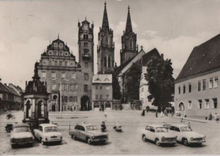 Oschatz - Platz der Deutsch-Sowjetischen Freundschaft Oschatz - Platz der Deutsch-Sowjetischen Freundschaft