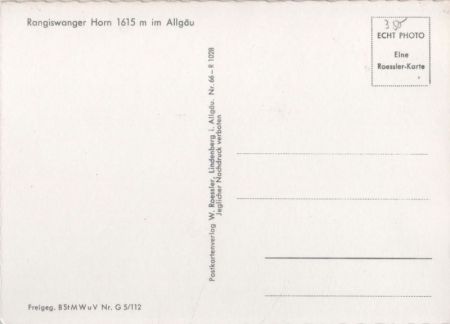 Rangiswanger Horn - Allgäu