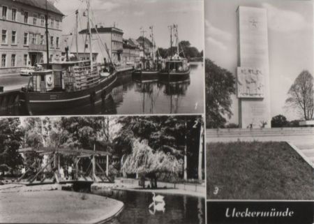 Ueckermünde - u.a. Sowj. Ehrenmal - 1976 Ueckermünde - u.a. Sowj. Ehrenmal - 1976