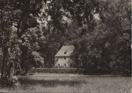 Weimar - Goethes Gartenhaus - 1973 Weimar - Goethes Gartenhaus - 1973