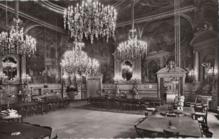 Baden-Baden - Spielbank, Grüner Saal - 1959 Baden-Baden - Spielbank, Grüner Saal - 1959