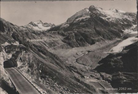 Schweiz - Sustenpass - ca. 1955 Schweiz - Sustenpass - ca. 1955