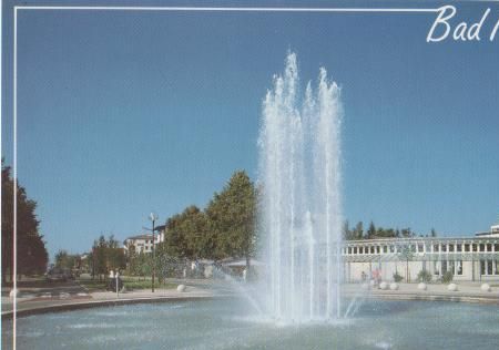 Bad Füssing - Großer Springbrunnen - ca. 1995 Bad Füssing - Großer Springbrunnen - ca. 1995