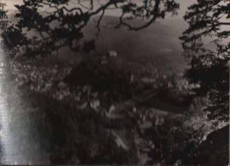Schwarzburg - vom Trippstein - 1971 Schwarzburg - vom Trippstein - 1971