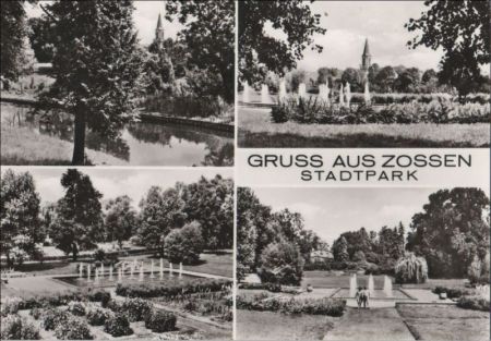 Zossen - Stadtpark - 1982 Zossen - Stadtpark - 1982