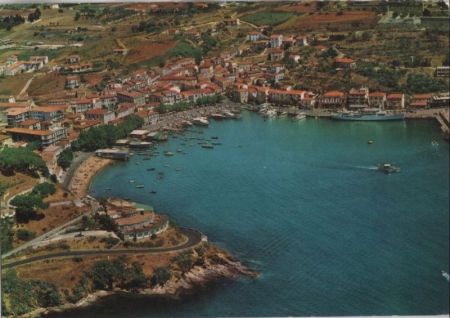 Italien - Porto Azzurro - Veduta aerea - ca. 1980 Italien - Porto Azzurro - Veduta aerea - ca. 1980