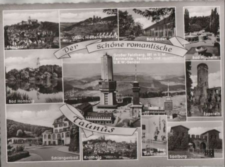Taunus - u.a. Bad Homburg - 1961 Taunus - u.a. Bad Homburg - 1961