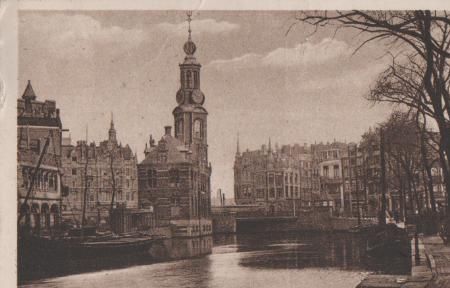 Niederlande - Amsterdam - Singel met Mund - 1926 Niederlande - Amsterdam - Singel met Mund - 1926