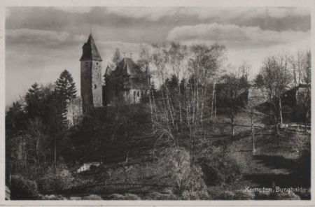 Kempten - Burghalde - 1931 Kempten - Burghalde - 1931