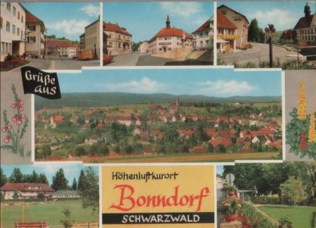 Bonndorf - 6 Teilbilder - 1978 Bonndorf - 6 Teilbilder - 1978