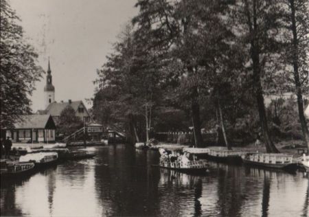 Lübbenau / Spreewald - Kahnstation - 1970 Lübbenau / Spreewald - Kahnstation - 1970
