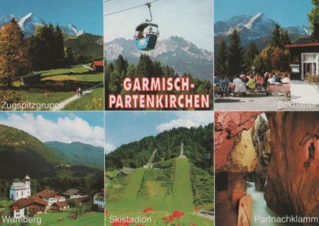 Garmisch-Partenkirchen - u.a. Eckbauer - ca. 1985 Garmisch-Partenkirchen - u.a. Eckbauer - ca. 1985