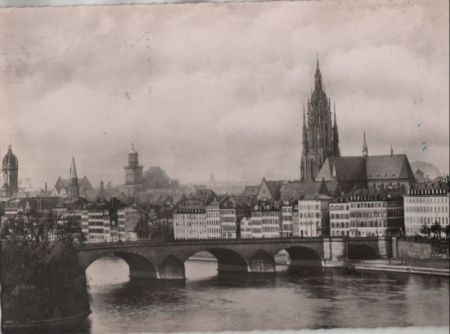 Frankfurt Main - Mainansicht - 1955 Frankfurt Main - Mainansicht - 1955