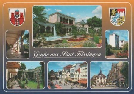 Bad Kissingen - 6 Bilder - ca. 1995 Bad Kissingen - 6 Bilder - ca. 1995