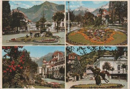 Italien - Meran - Merano - Kurpromenade - ca. 1980 Italien - Meran - Merano - Kurpromenade - ca. 1980
