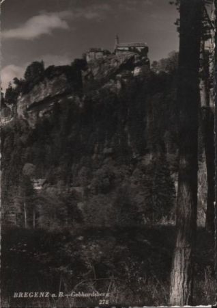 Österreich - Bregenz - Gebhardsberg - 1954 Österreich - Bregenz - Gebhardsberg - 1954