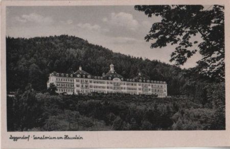 Deggendorf - Sanatorium Haunstein - ca. 1955 Deggendorf - Sanatorium Haunstein - ca. 1955