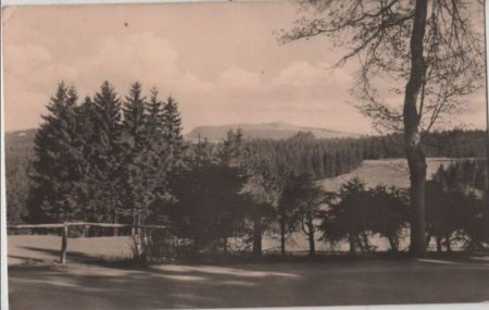 Oberhof - Blick zum Schneekopf - 1955 Oberhof - Blick zum Schneekopf - 1955