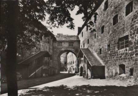 Burghausen - Burghof - 1969 Burghausen - Burghof - 1969