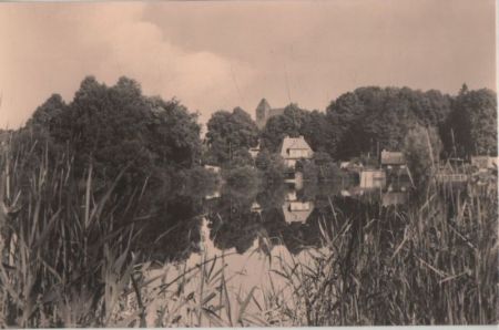 Penzlin - Blick zur Stadt - 1962 Penzlin - Blick zur Stadt - 1962